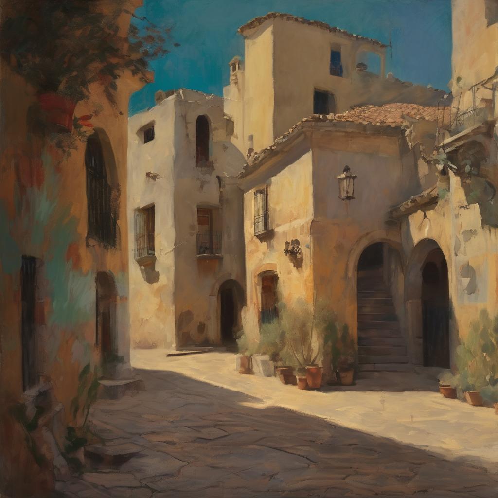 Το στυλ και οι τεχνικές του Santiago Rusiñol y Prats